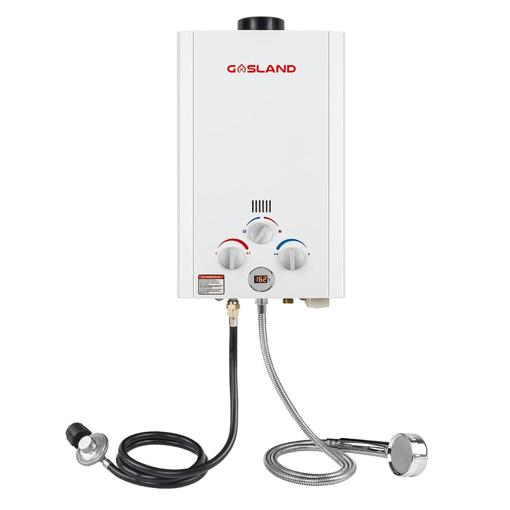 GASLAND Camper Water Heater 2.64GPM 10L 68,000BTU Outdoor Portable
