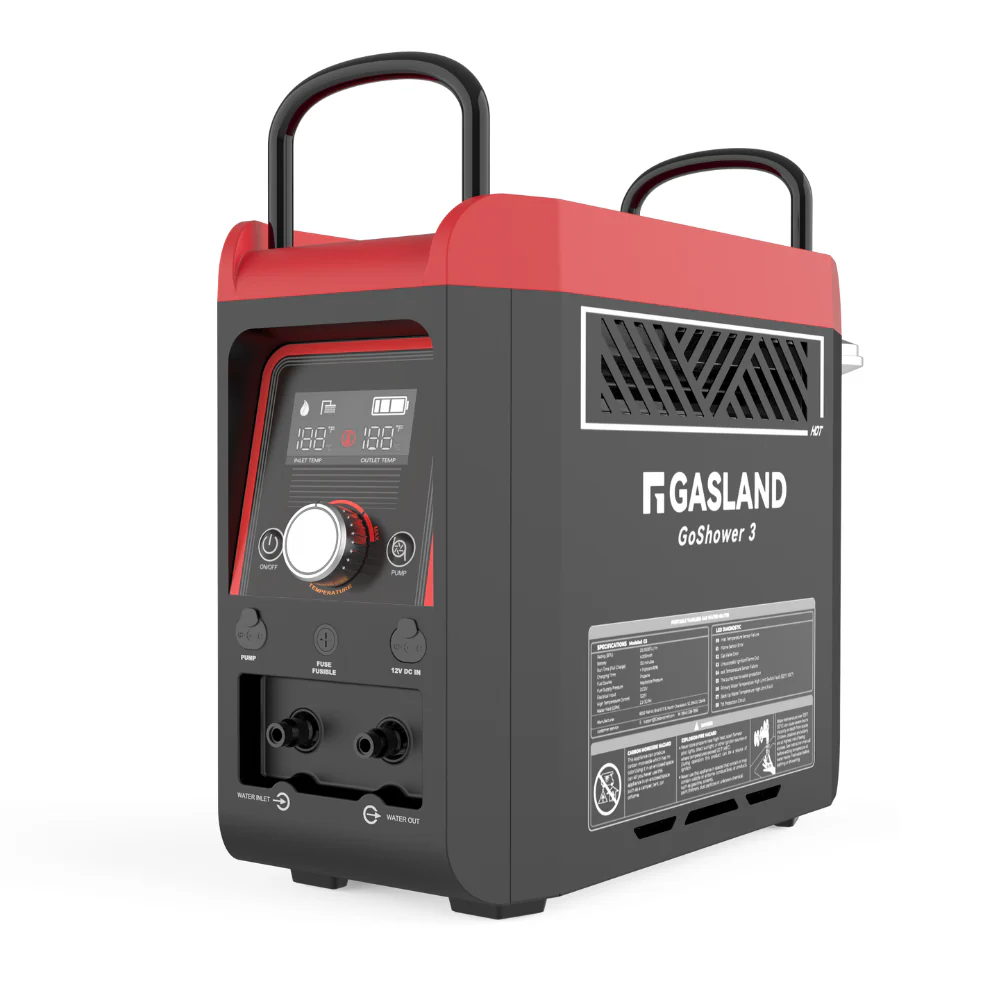 GASLAND GoShower 3Max Outdoor Portable Tankless Water Heater With Pump