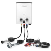 GASLAND GoShower 5Pro 1.32 GPM Outdoor Propane Tankless Water Heater With Pump Kit