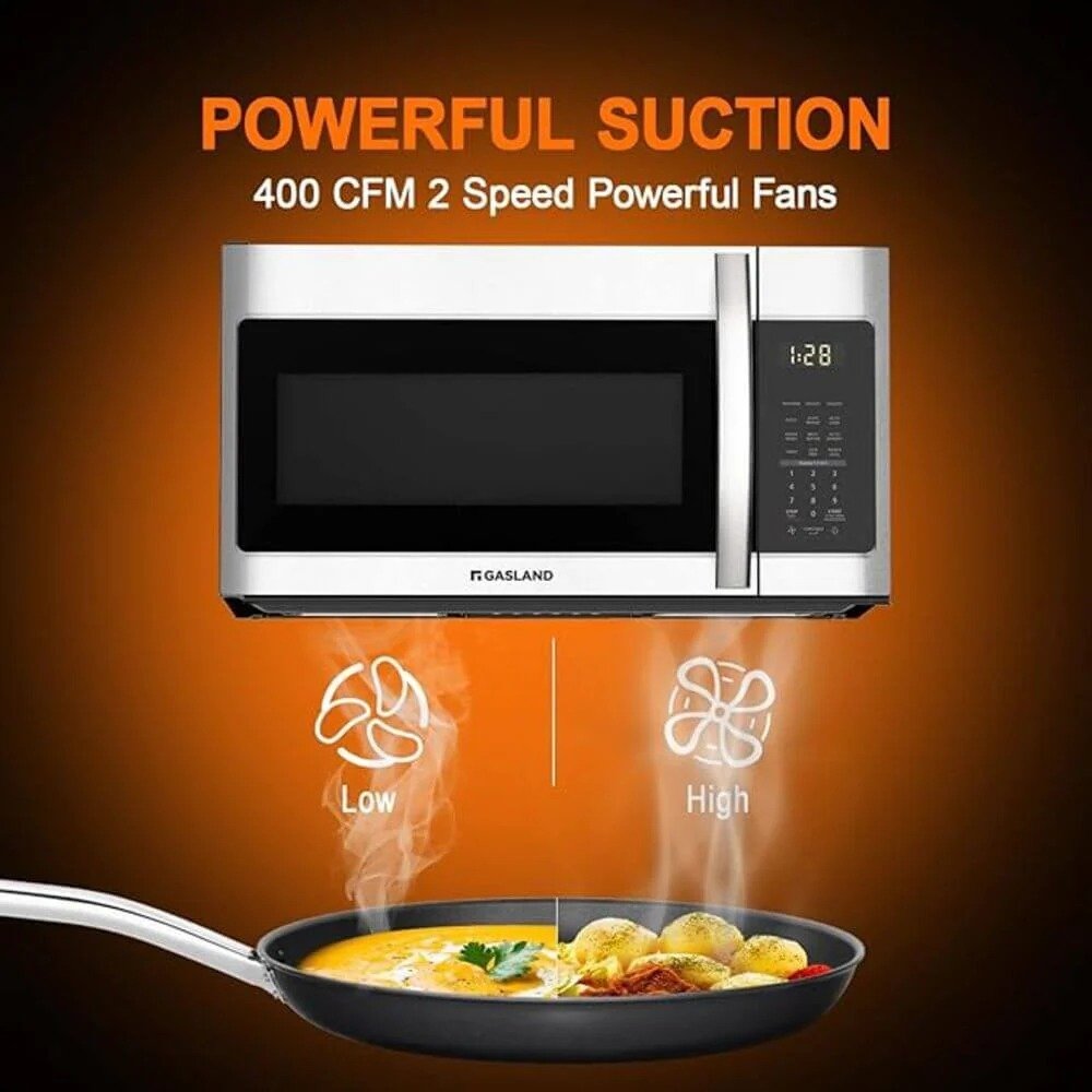 GASLAND 30" Over the Range Microwave Oven - 1.9 Cu. Ft.