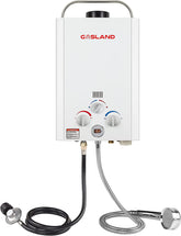 GASLAND Outdoors Water Heater 1.58GPM 6L LED Digital Screen Portable Tankless Propane Water Heater for RV Camping