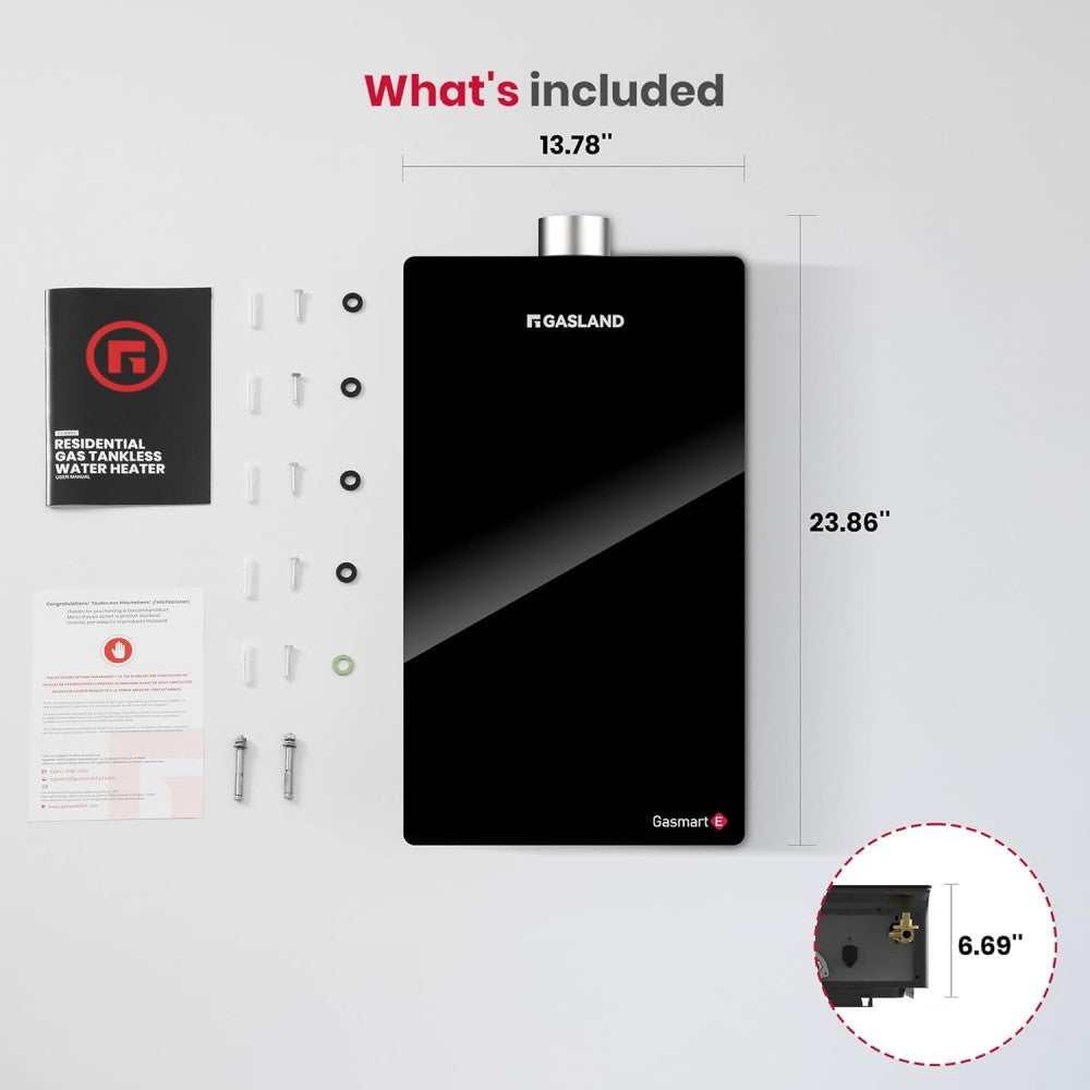 GASLAND Gasmart E Residential Indoor LPG 4.22 GPM Tankless Water Heater