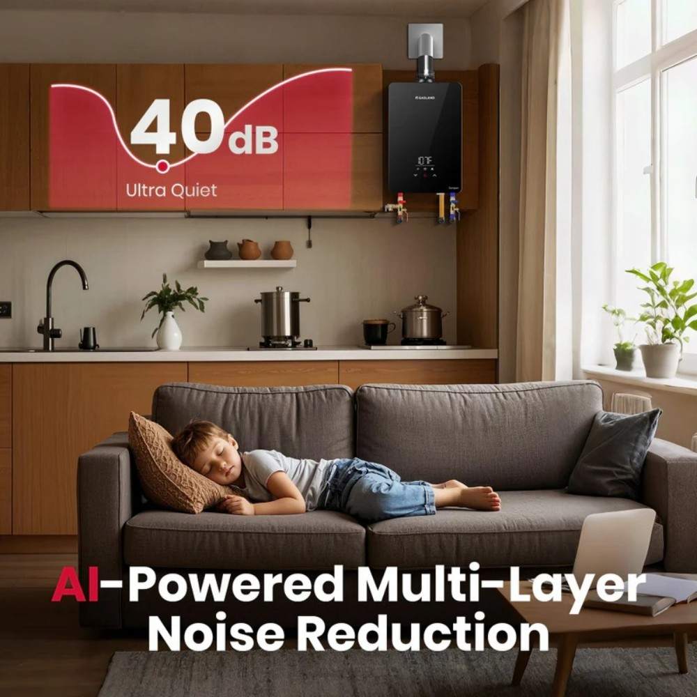 GASLAND Compact Indoor Tankless LPG Water Heater - 4.22GPM 10,2000BTU