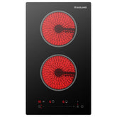 GASLAND 12" 2 Burner Slide Control Electric Cooktop