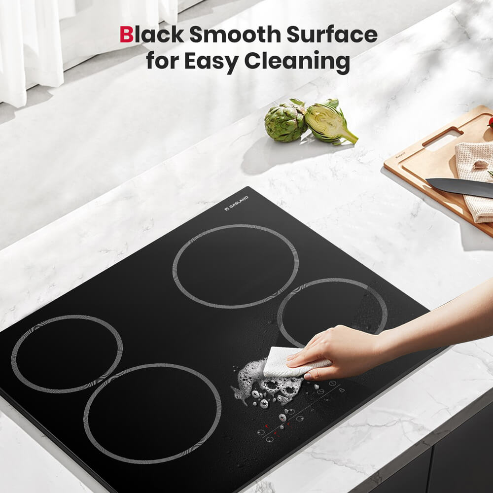 GASLAND 24 Inch 4 burner Sensor Touch Radiant Ceramic Cooktop