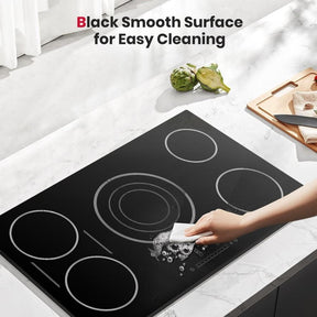 GASLAND 30" 4 Burner Sync Element Slide Touch Control Electric Cooktop