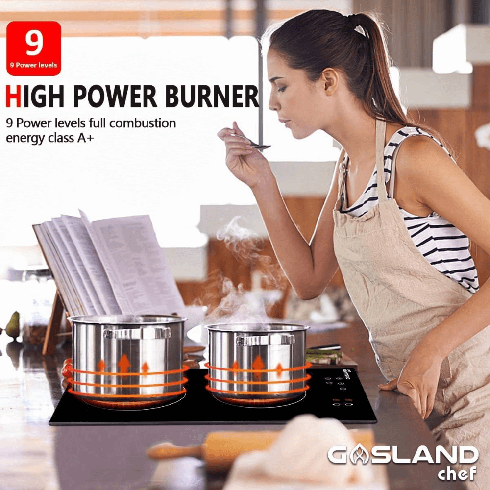 GASLAND Chef 12 Inch 2 Burner Sensor Touch Control Induction Stovetop
