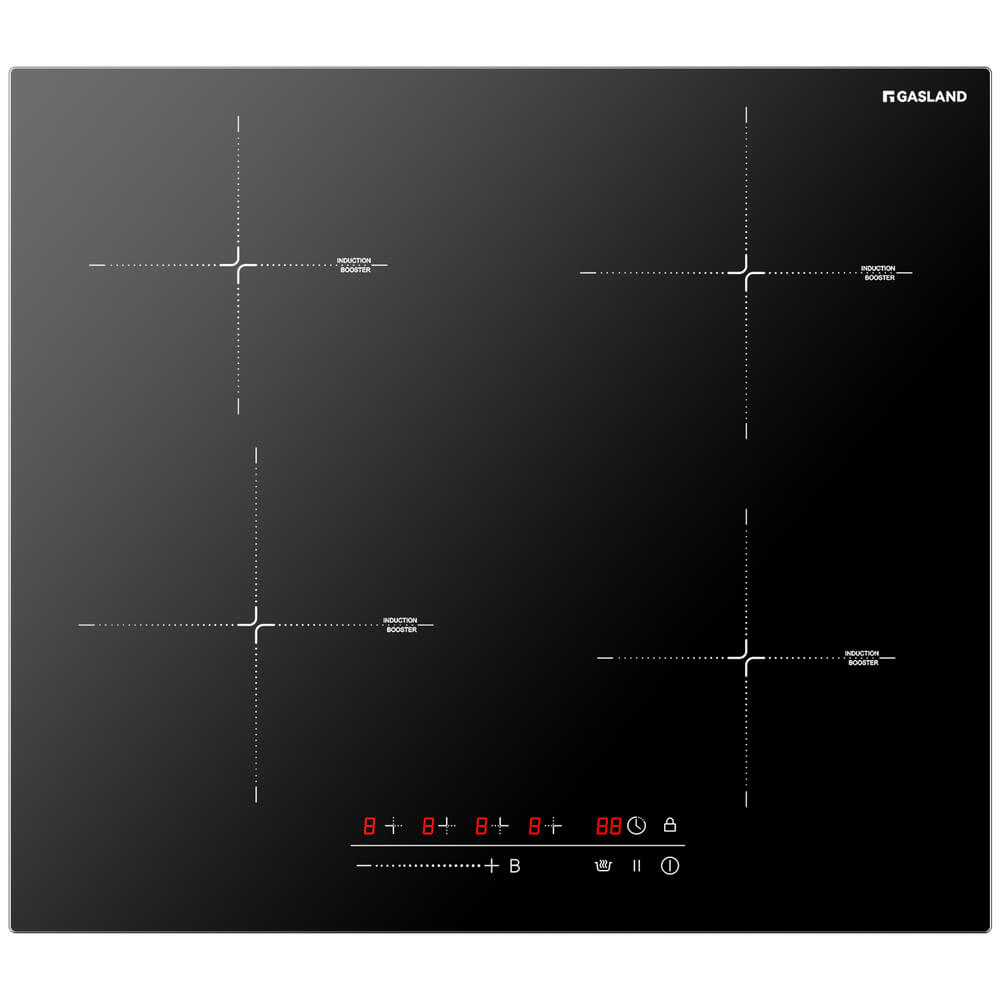 GASLAND 24 Inch 4 Boost Burner Slider Control Induction Cooktop