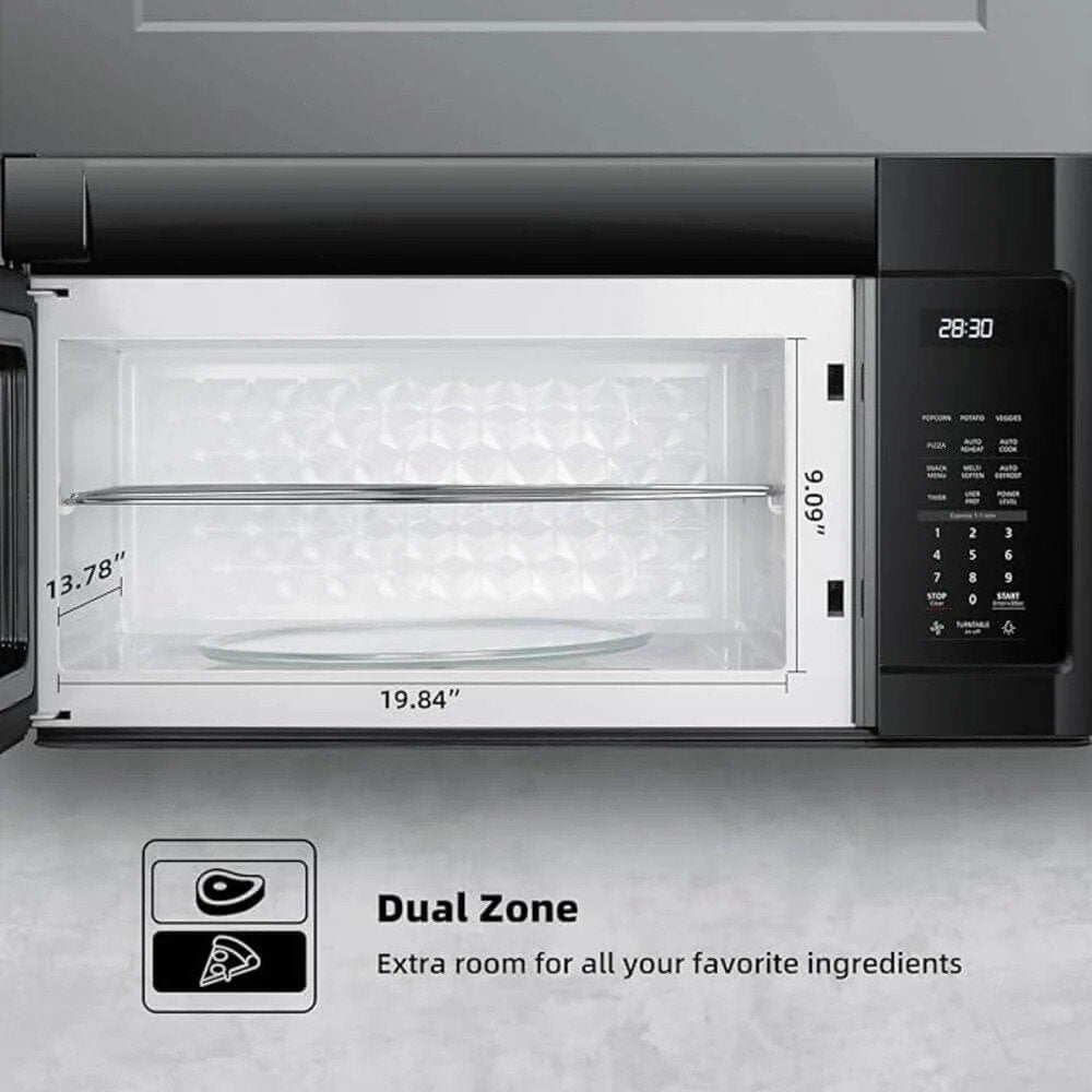 GASLAND 30" 1.9 Cu. Ft. Over the Range Microwave -  Black