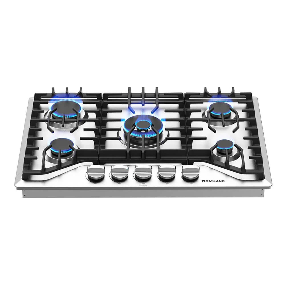 GASLAND 36 Inch 5 Burner Stainless-steel Built-in Gas Cooktop